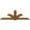 Ekena Millwork Redmond Rough Sawn Timber Gable Bracket, Western Red Cedar, 72"W x 30"H x 2"D x 6"F, 10/12 Pitch GBW072X30X0206RED00RWR - alternate 3